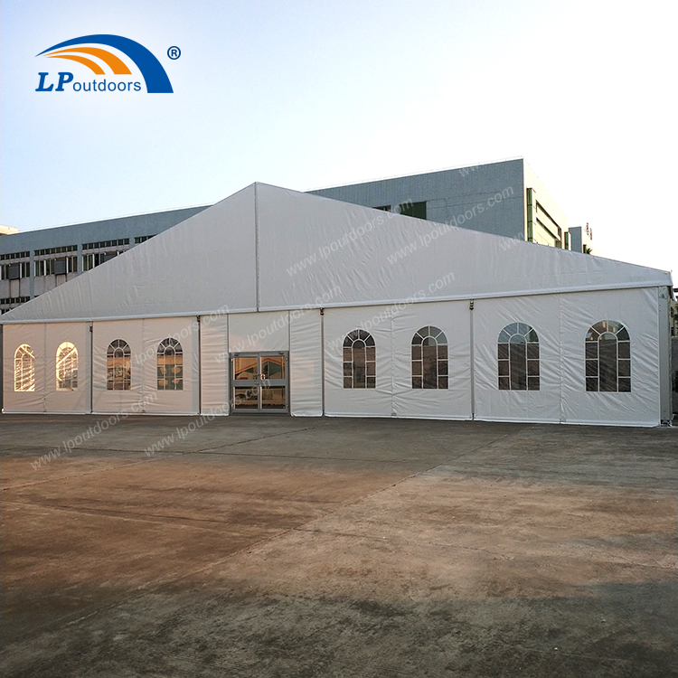 Grand bâtiment d'éduction temporaire de tente à cadre en aluminium pour salle de classe